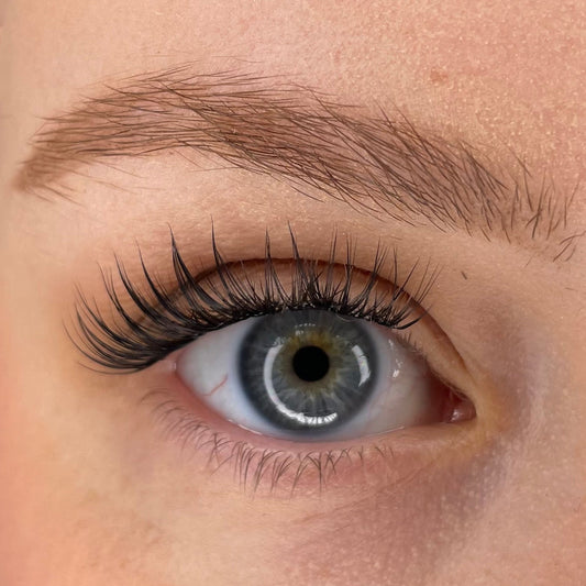 Press-on Easy Lashes Wispie Hybrid D-curl