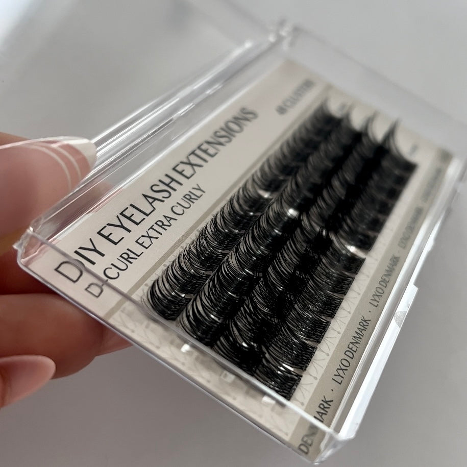 Extra Curly D-curl Clusters/Lashes