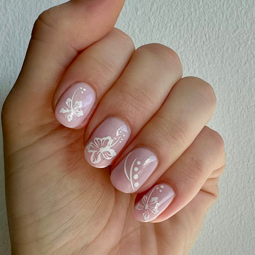 Hibiscus Nail Stickers