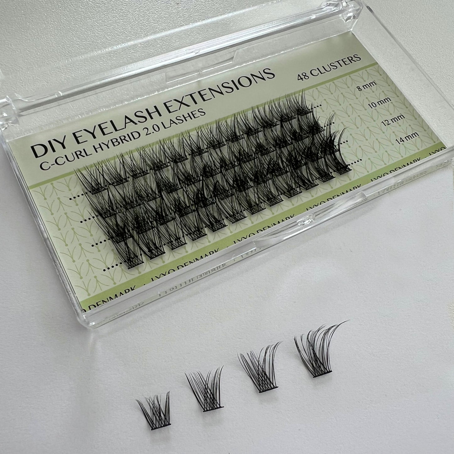 Hybrid C-curl 2.0 Clusters/Lashes