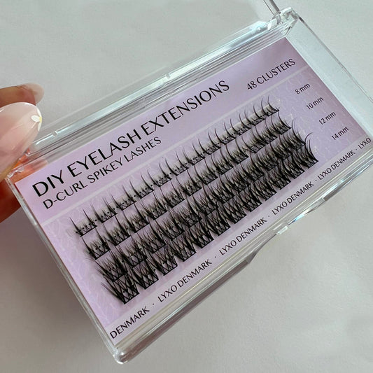 Spikey D-curl Clusters/Lashes