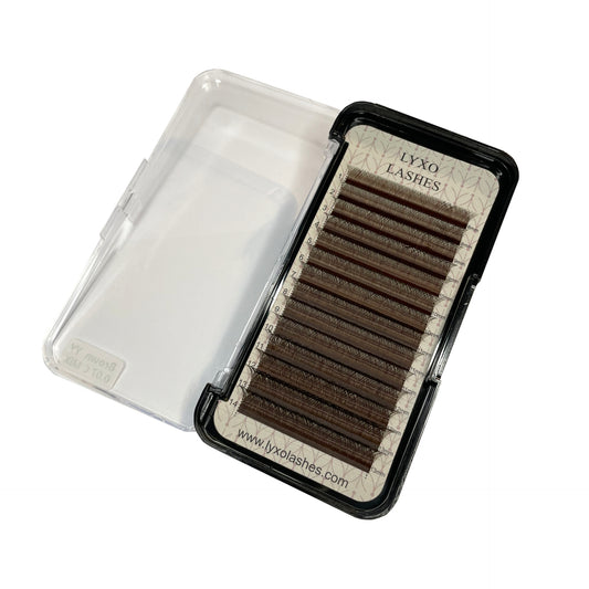 BROWN YY 2D Eyelash Extensions