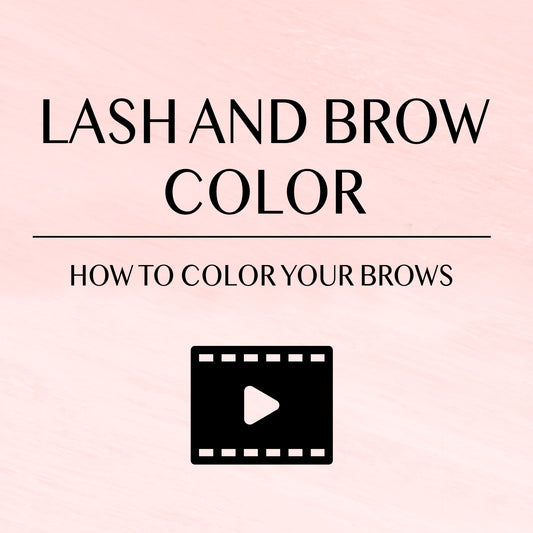 Eyebrow coloring FREE VIDEO
