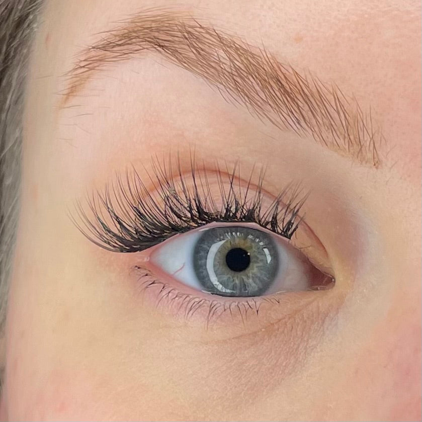 Natural C-curl Clusters/Lashes
