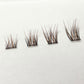 BROWN Natural C-curl Clusters/Lashes