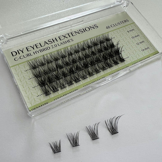 Hybrid C-curl 2.0 Clusters/Lashes