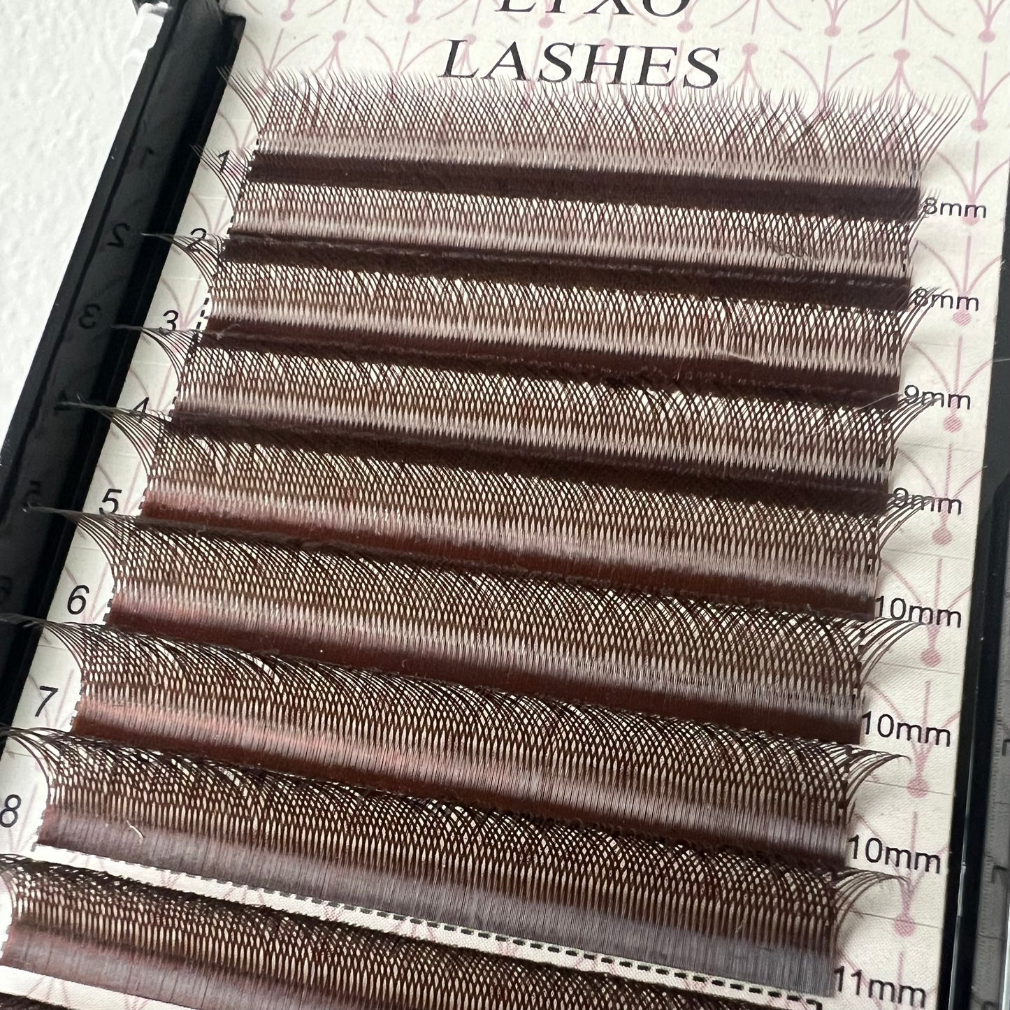 BROWN YY 2D Eyelash Extensions