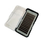 BROWN Flat Eyelash Extensions