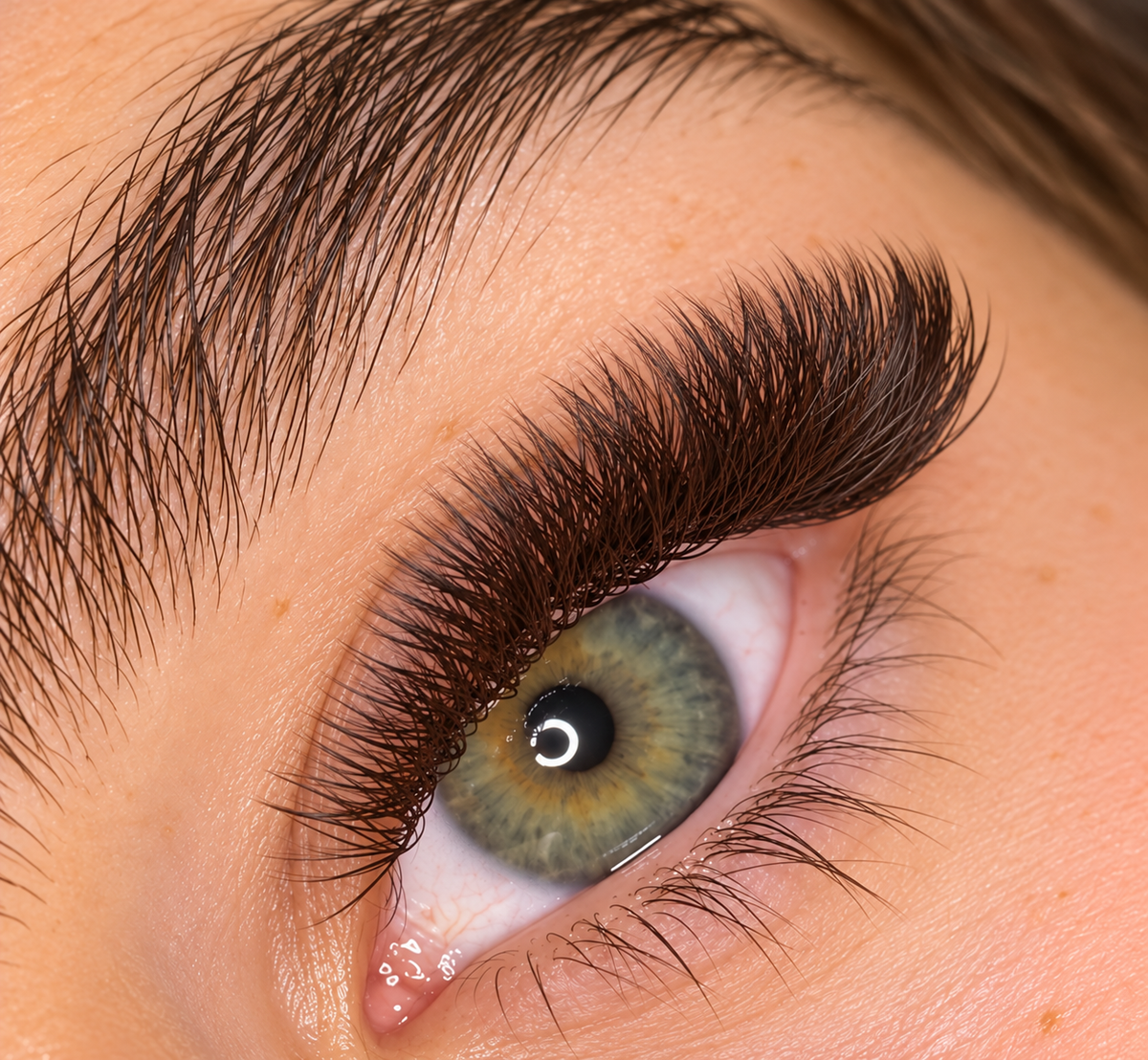 BROWN YY 2D Eyelash Extensions