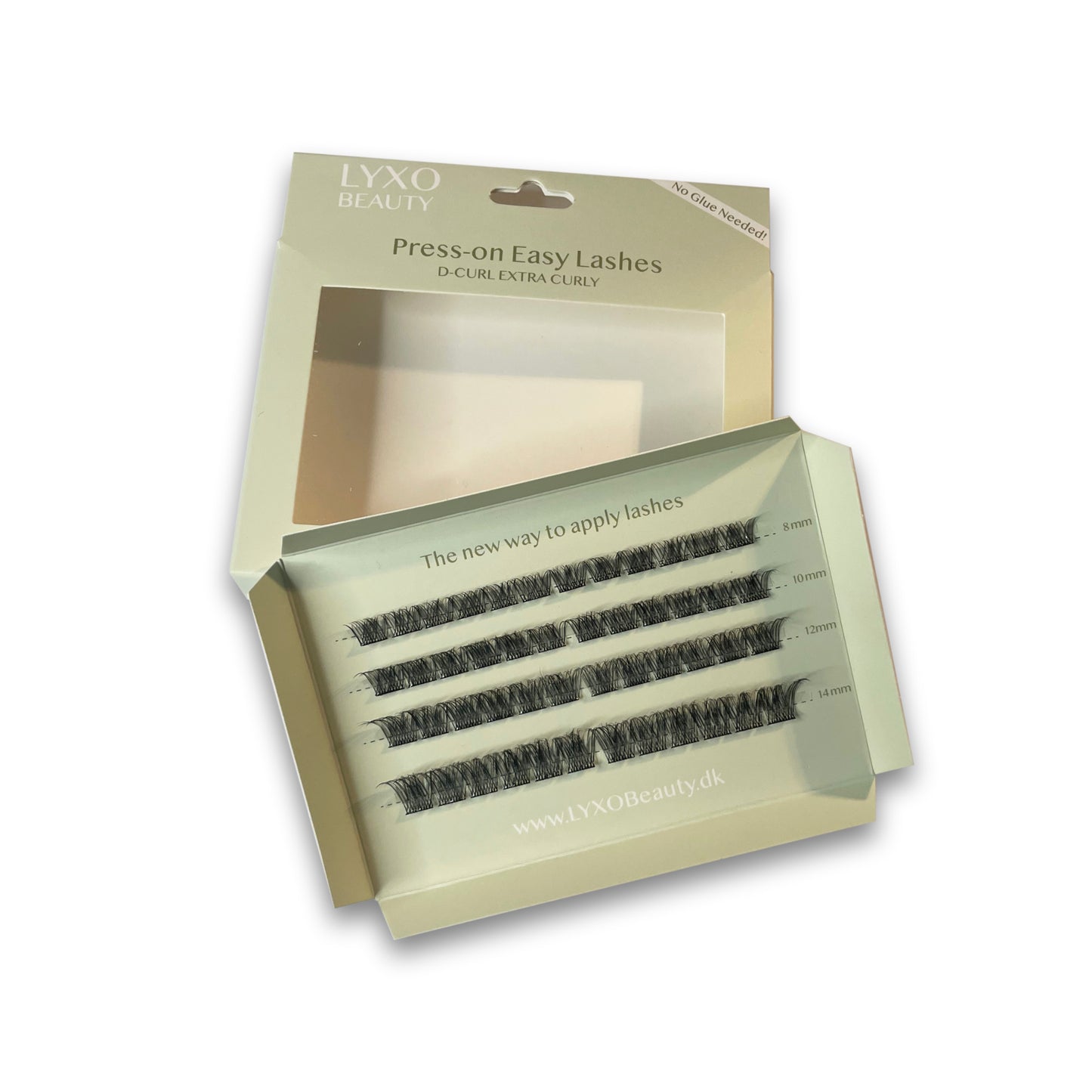 Press-on Easy Lashes Extra Curly D-curl