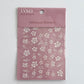Hibiscus Nail Stickers
