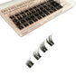 Wispie Hybrid D-curl Clusters/Lashes
