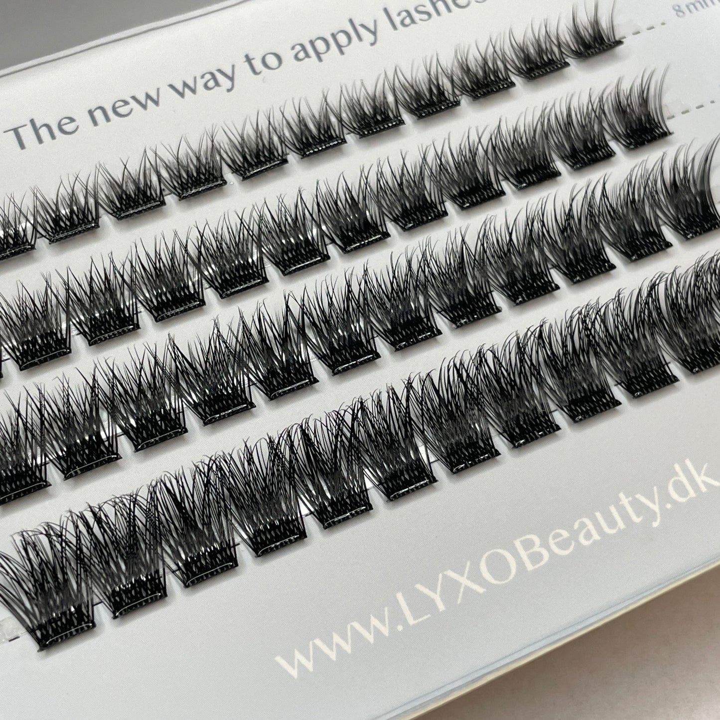 Press-on Easy Lashes Wispie Volume D-curl