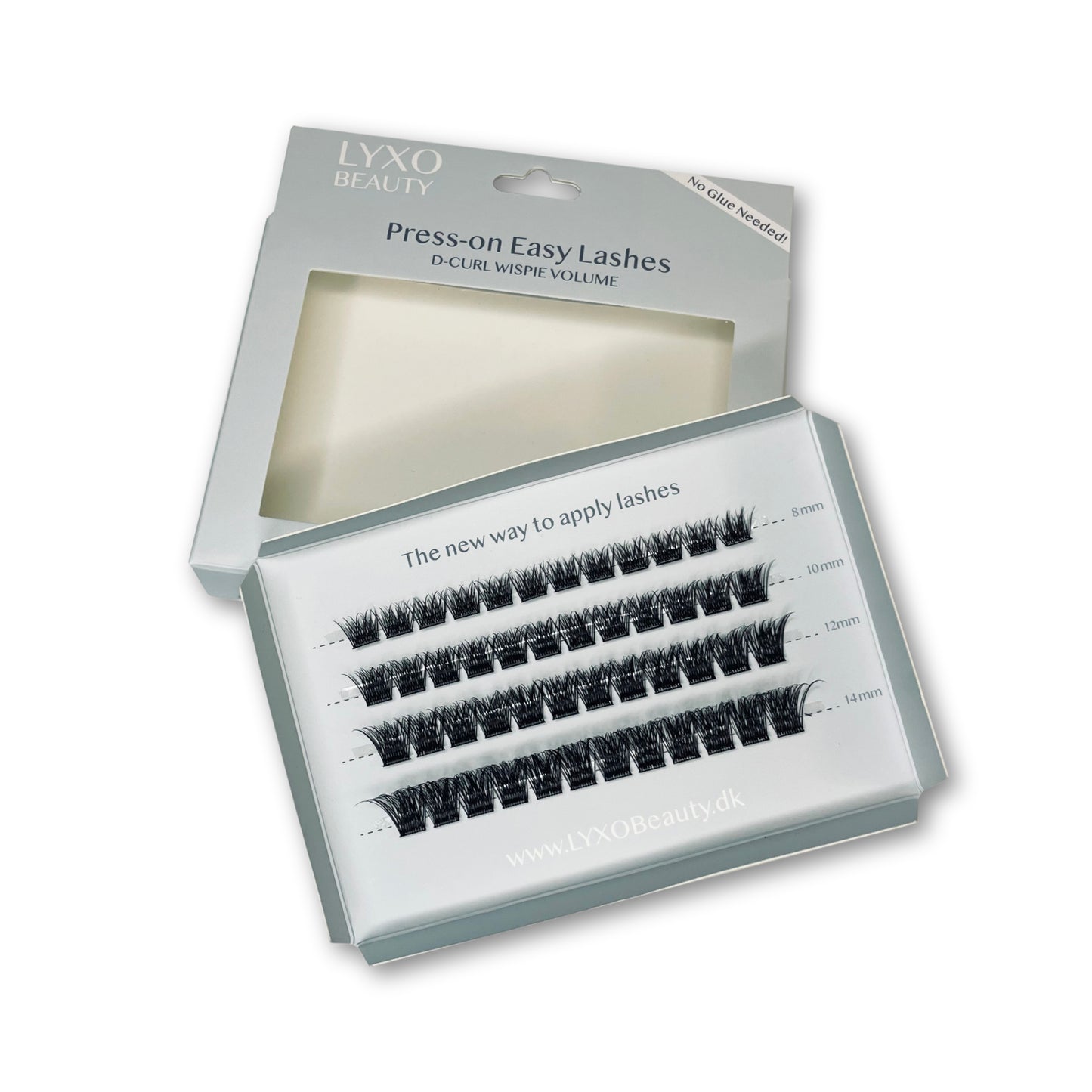 Press-on Easy Lashes Wispie Volume D-curl