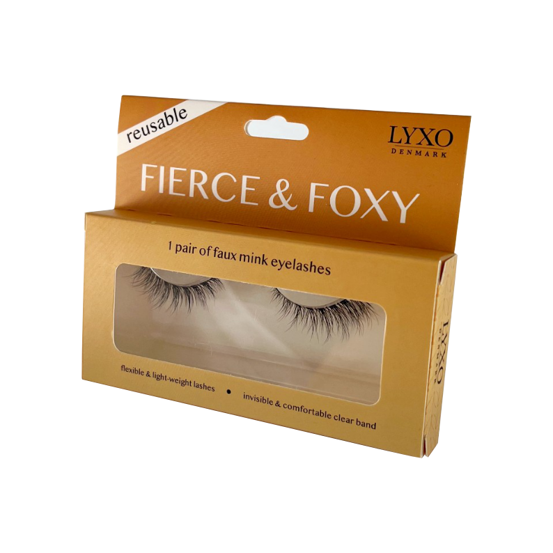 FIERCE & FOXY - falske øjenvipper
